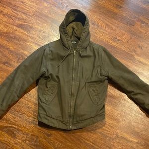 RedHead Workhorse Duck Utility Jacket-Rum Barrel/Chocolate